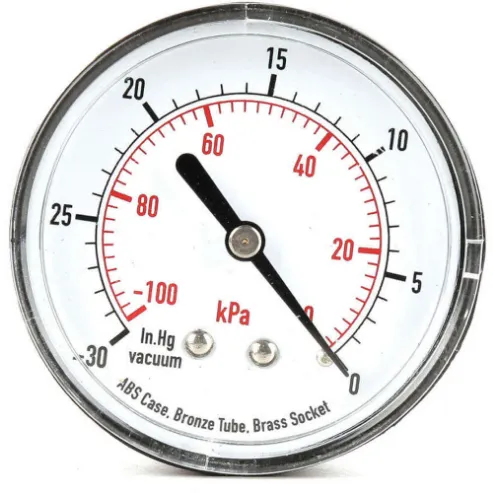 Vacuum Gauge Test 2-1/2 In