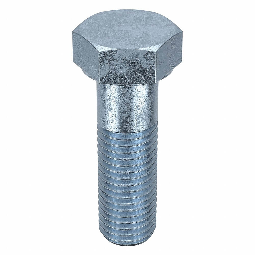 Hex Head Cap Screw, M5x0.8 Thread Size, Steel, 50mm Lg., 3.5mm Head Ht., Coarse, 100 Pk