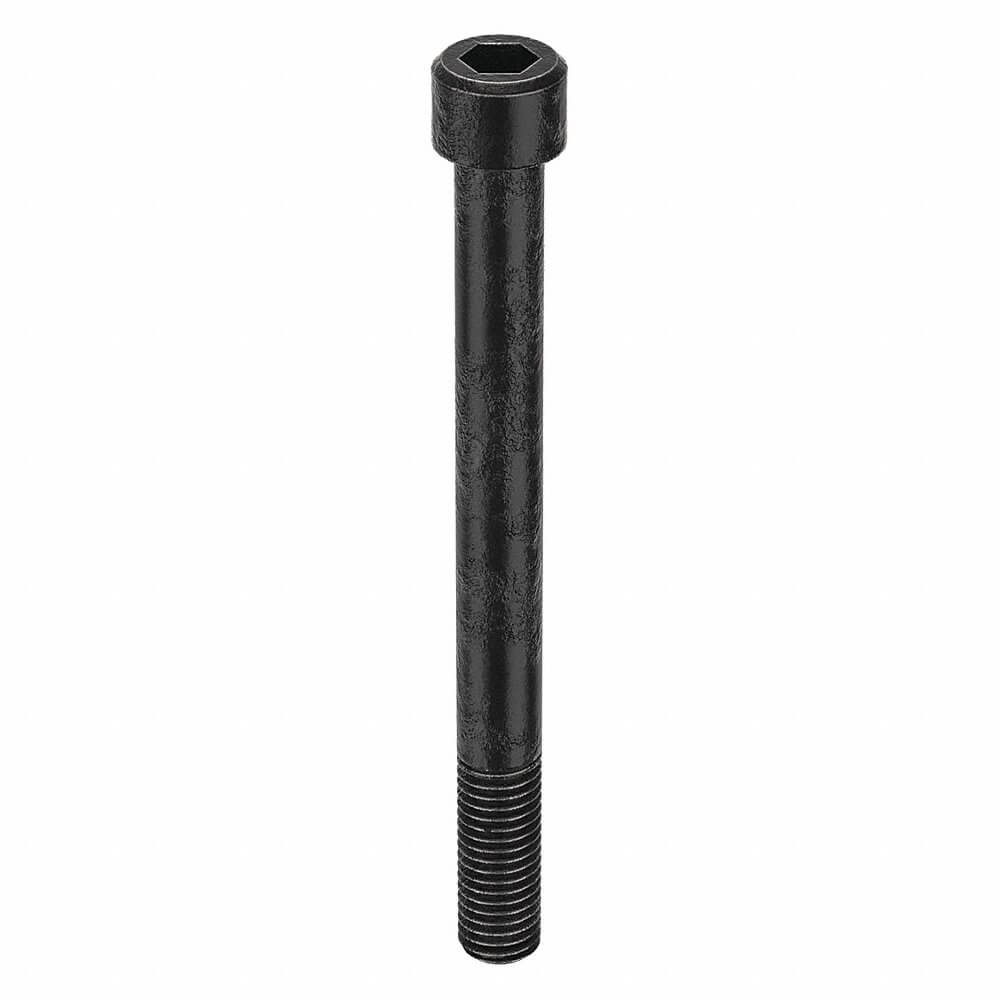 Socket Head Cap Screw, 9/16 In - 12 Thread Size, Cyl., 6 In Lg., 9/16 In Head Ht., 5 Pk