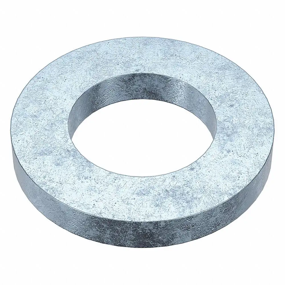 Flat Washer Zinc Fits 1/4 Inch, 25PK