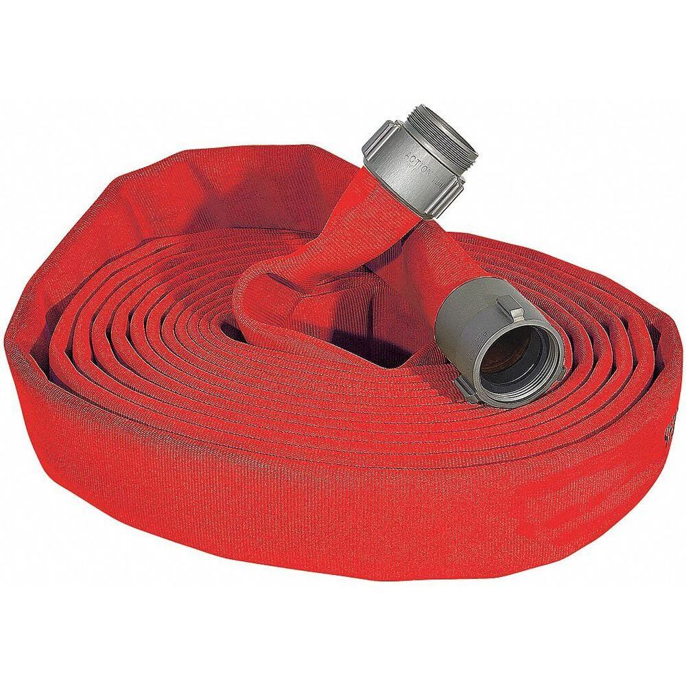 Attack Line Fire Hose 100 Feet Red
