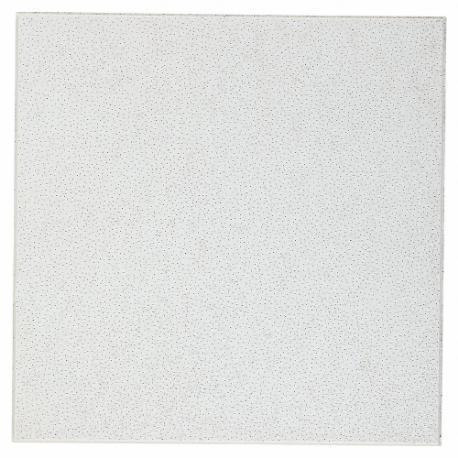 Ceiling Tile, 1758B, 24 Inch x 24 in, Beveled Tegular, 9/16 Inch Grid Size, 0.75 NRC
