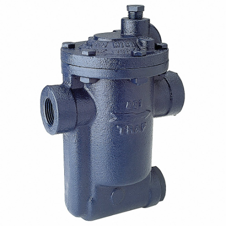 Steam Trap, 1 1/4 Inch Size NPT Connections, 7 7/8 Inch Size End to End Length