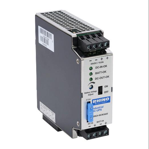Battery Control Module, 1 Input, 24 VDC Nominal Input, 24-28 VDC Output, 15A