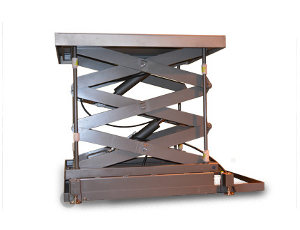 Scissor Lift Table, 64 Inch Platform Width, 20.563 - 116.563 Inch Height