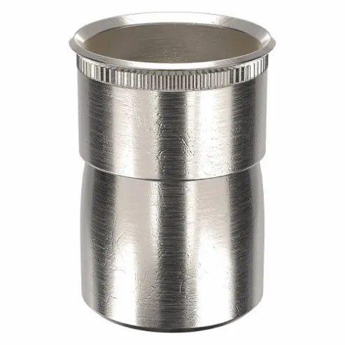 Rivet Nut, Knurled, M4 X 0.7 Thread Size, 90.40 Inch Length, 10Pk