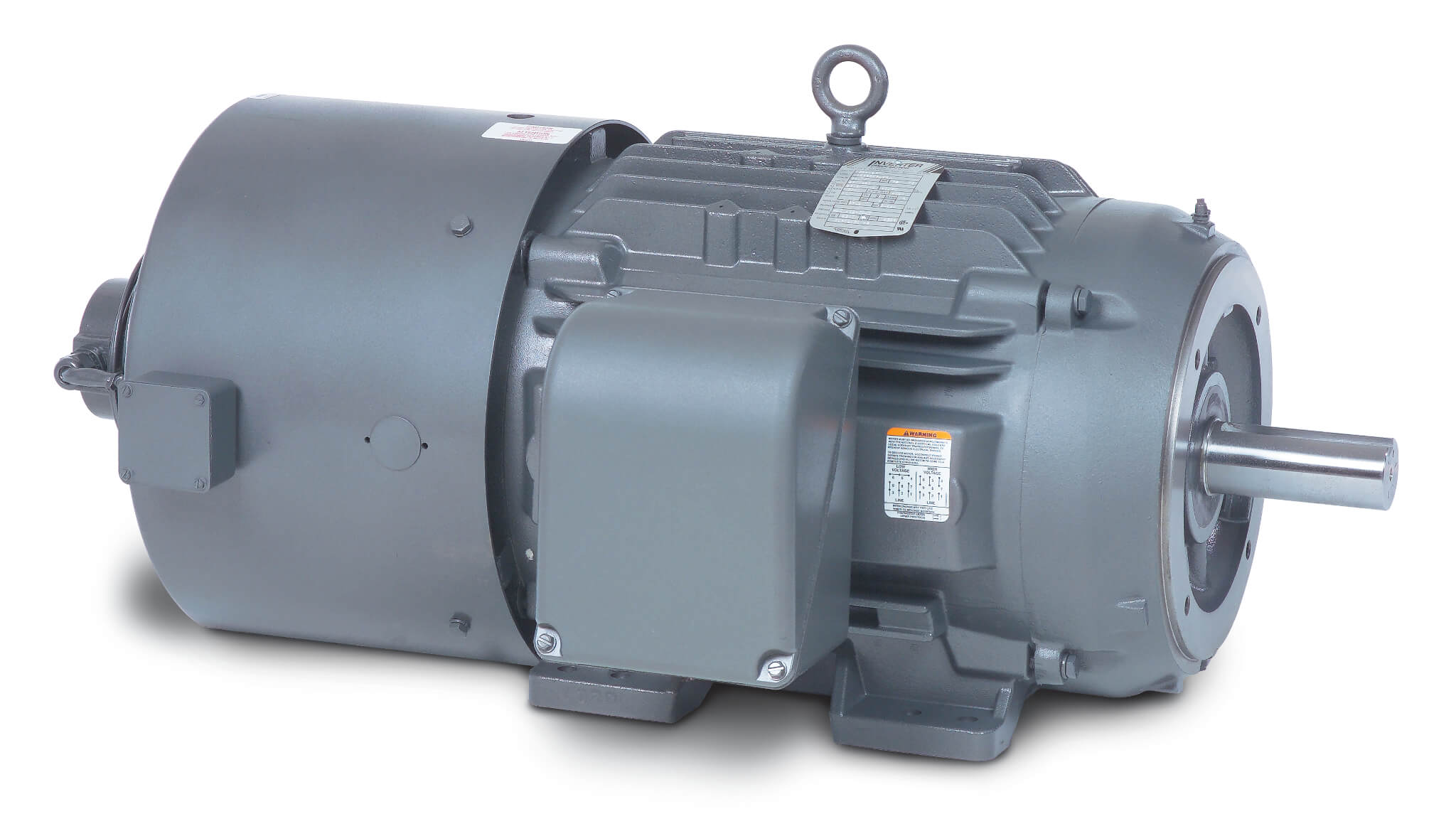 AC Inverter/Vector Duty Motor, 230/460V, 1200 RPM, 60 Hz, 1 hp, TEBC, 145TC Frame