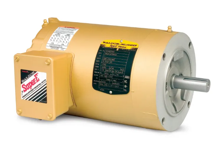 Three Phase Enclosed Motor, 230/460V, 1800 RPM, 60 Hz, 1 hp, TENV, 143TC Frame