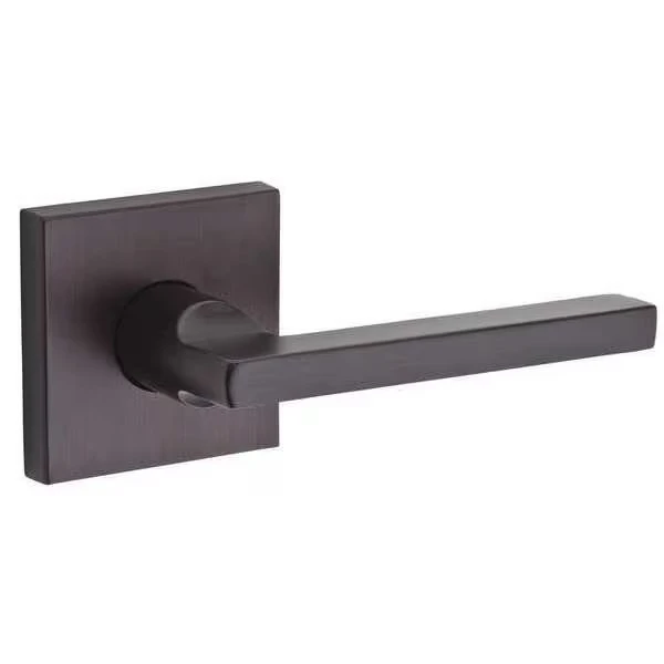 BALDWIN FILTERS PV.SQU.CSR.112 Lever Lockset, Taper/Rustic Rose | CY7URU