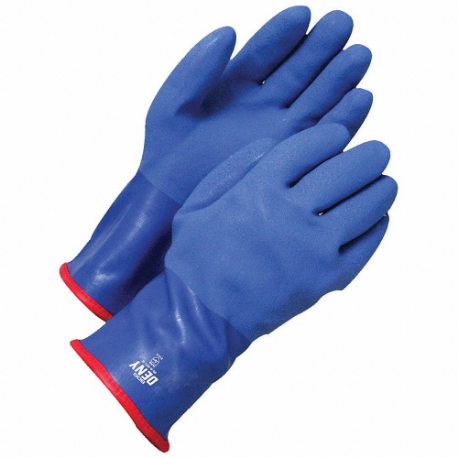 Chemical Resistant Glove, 12 Inch Length, Blue, 2XL Size, 1 Pair