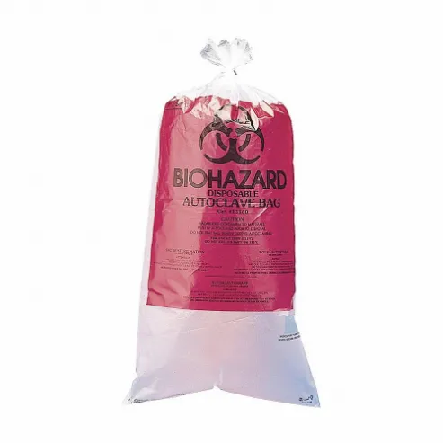 Autoclavable Biohazard Bag Clear - Pack Of 100