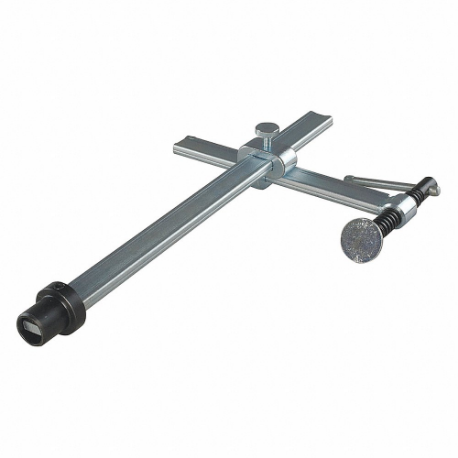 Table Clamp, 1 1/4 Inch Size Throat Dp, 8 Inch Size Jaw Opening Max