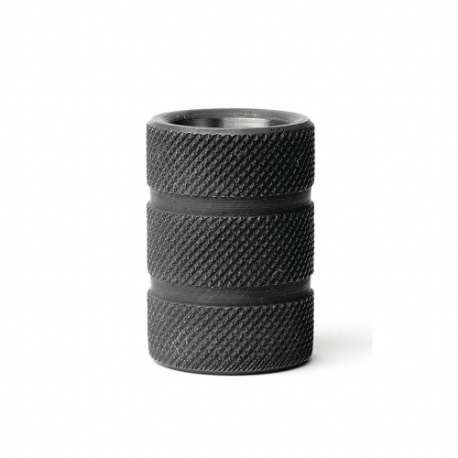 Diamond Groove Drill Bushing, #20 Inside Dia, 5/16 Inch Outside Dia, 1/2 Inch Overall Lg