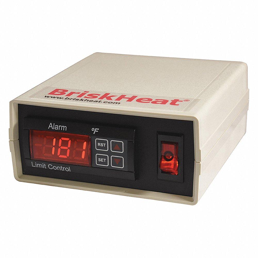Temperature Controller, 1/32 DIN Size, SPST, 240V AC, 0 To 1000 Deg. F, On/Off