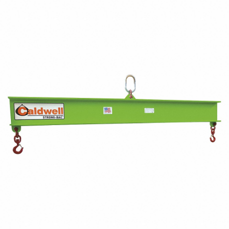 Fixed Spread Lifting Beam, 1000 lb Working Load Limit, 96 Inch Max. Spread
