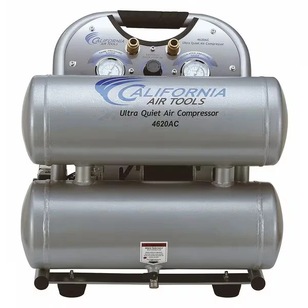 Ultra Quiet Oil-Free 4.6 gal 2-HP 220V Only 60 dB