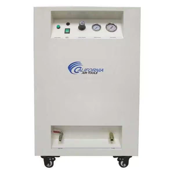 Ultra Quiet Oil-Free 8 gal 1-HP Auto Drn Inch SPC