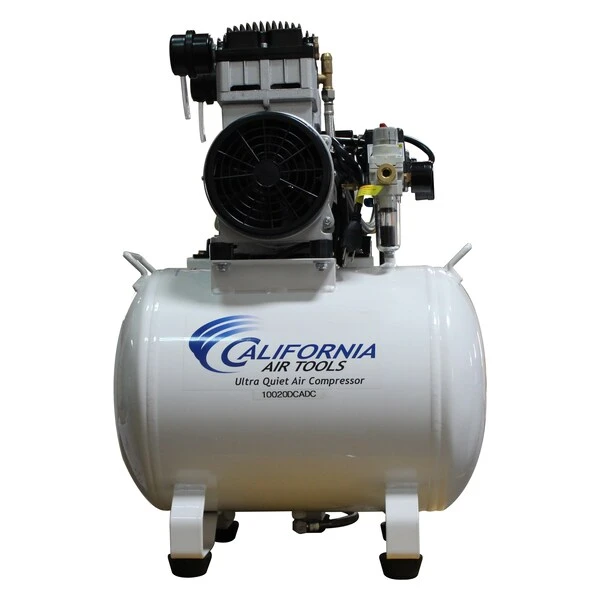 UltraQuiet, OilFree 2HP 10Gal SteelTank AirComp. w/AirDryingSystem 220V