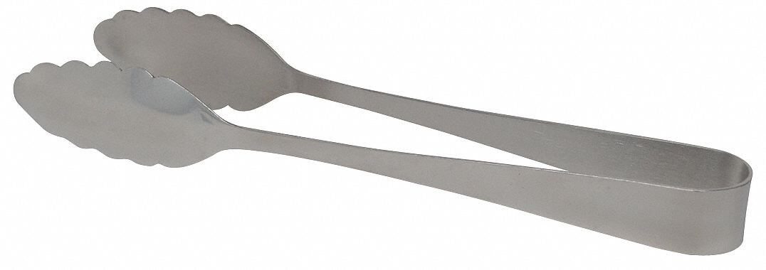 Scalloped Serving Tong Stainless Steel 10.5 Inch - Pack Of 12