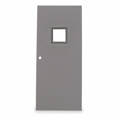 Vision Light Steel Door, Vision Lite, 1, Mortise, 80 Inch Door Opening Height