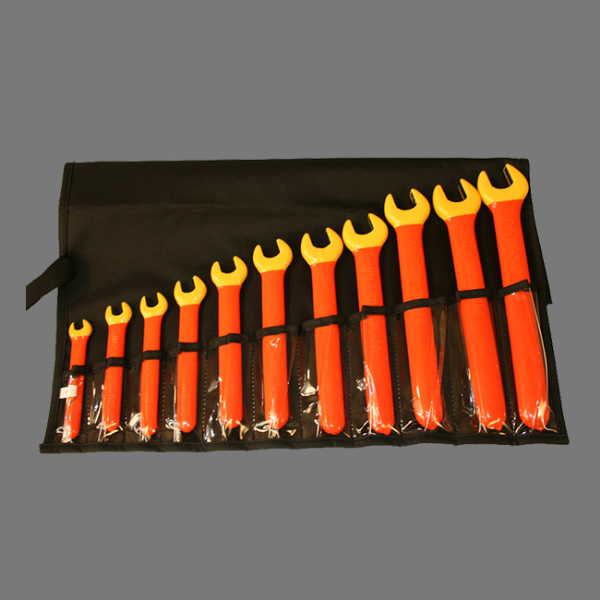 Open End Wrench Set, 11 Pieces