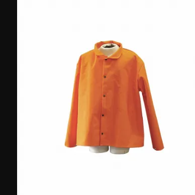 FR Jacket, Orange, Snaps, 3XL, 30 Inch Length