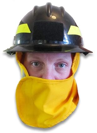Wildland Helmet Hood, Yellow