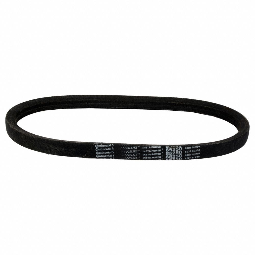 V-belt, 4L760, 76 Inch Outside Lg, 1/2 Inch Top Wd, 5/16 Inch Thick