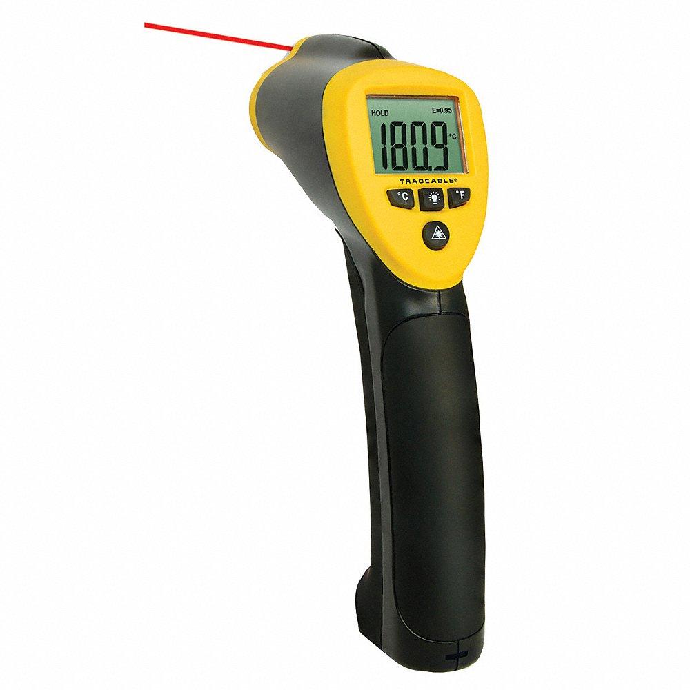 Thermometer, -58 Deg to 1832 Deg, Calibration Certificate Included