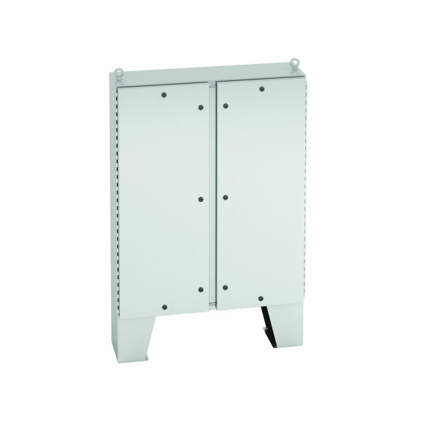 Ground Mounted Panel Enclosure, 4 x 72 x 72 Inch Size, Carbon Steel