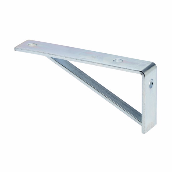 Bracket, 9 x 1.62 x 4 Inch Size, 1450 lbs. Load Capacity, Steel, Electro Plated