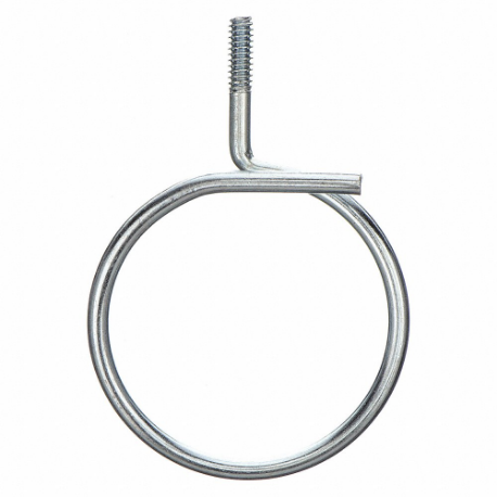 Ridle Ring, Steel, Zinc Plated, 4 Inch Trade Size/Wire Range, 1/4-20 Thread Size