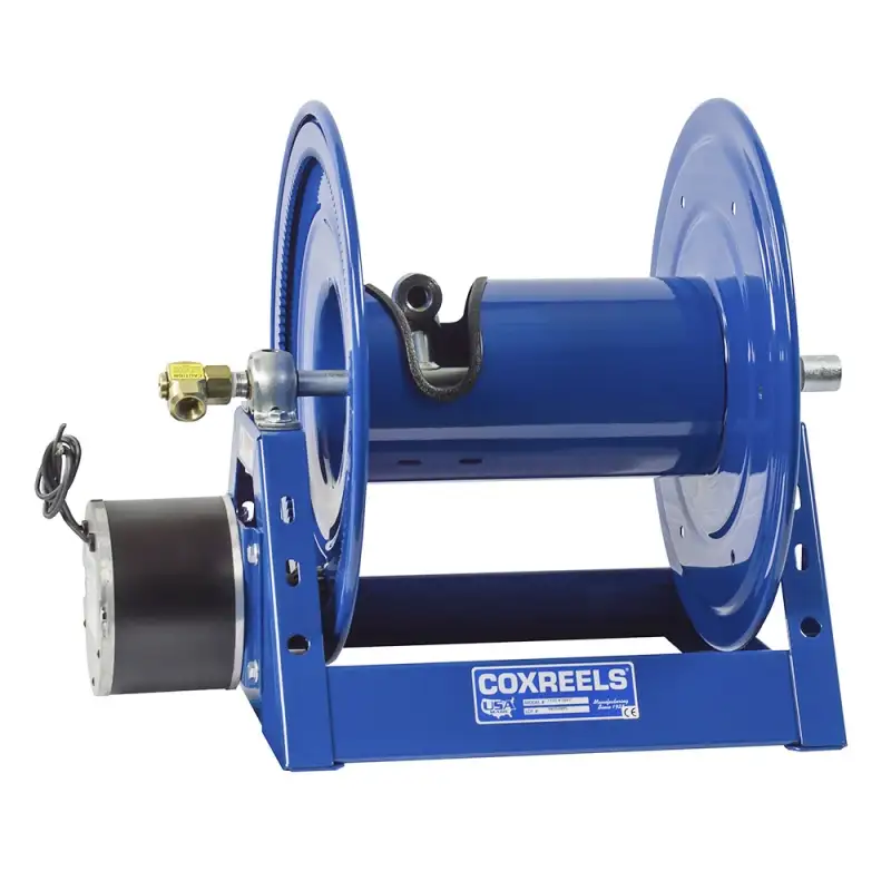 Motorized Hose Reel, Medium Pressure, 1 Inch Inner Dia., 100 Feet Length