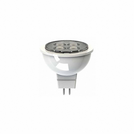 LED Bulb, MR16, 2-Pin, 6 W Watts, 500 lm, LED
