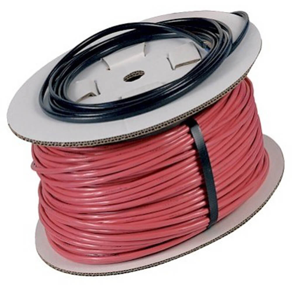Floor Heating Cable, 240 ft. Length, 6.3A, 755W, 25m Strapping Length, 120V