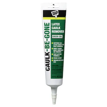 Latex Caulk Remover, Green Color, 5.5 fl. oz, Pack of 12