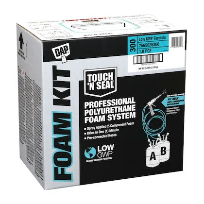 Low GWP Spray Foam Kit, Cream Color, 1000 Kit