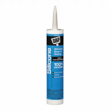 Silicone Sealant, Window, Door & Siding, Almond, 10 Oz, Cartridge