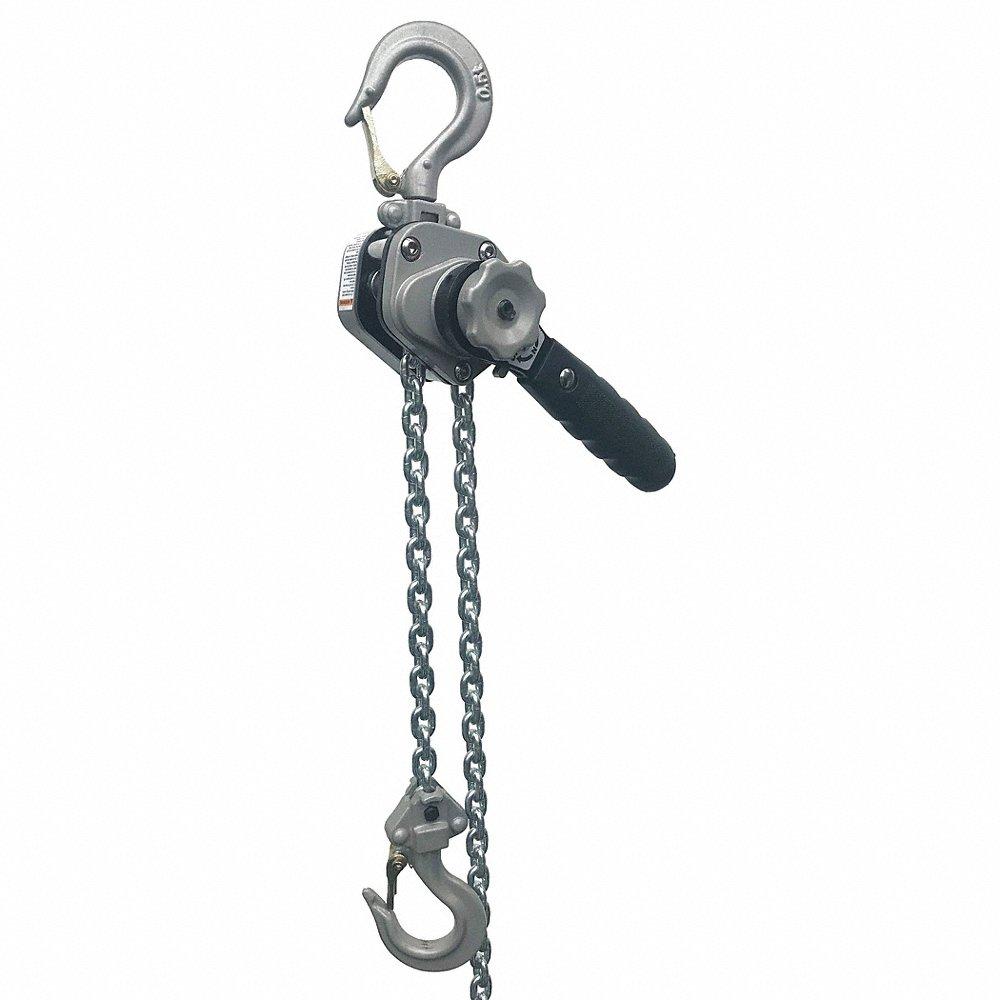 Lever Chain Hoist, 1100 lbs. Load Capacity, 6 19/64 Inch Lever Length