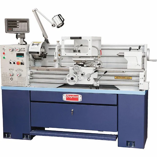 Lathe, Metal Turning, 220V AC, 2 HP, 45 9/32 Inch Height, 64 9/16 Inch Length