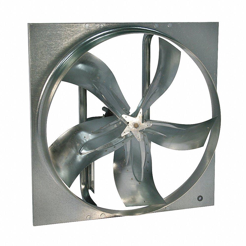 Exhaust Fan with Drive Package, 30 Inch Blade, 3/4 HP, 11169 cfm, 115/208-230V AC