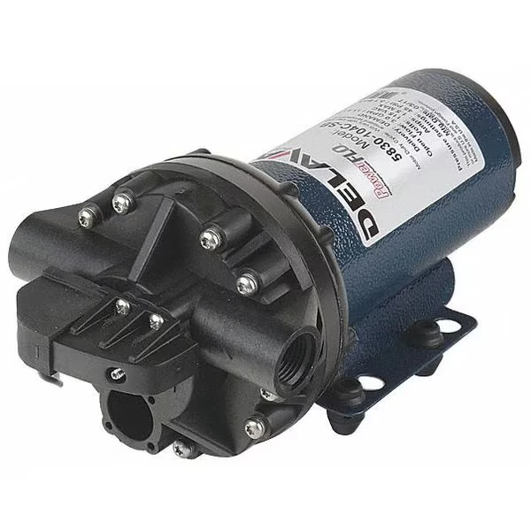 Diaphragm Pump, Polypropylene, Santoprene, 115, 3.0 GPM