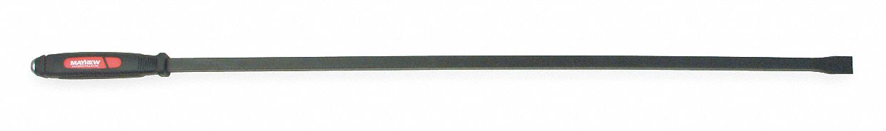 Pry Bar, 42 Inch Overall Length, 1 5/8 Inch Overall Width, Steel
