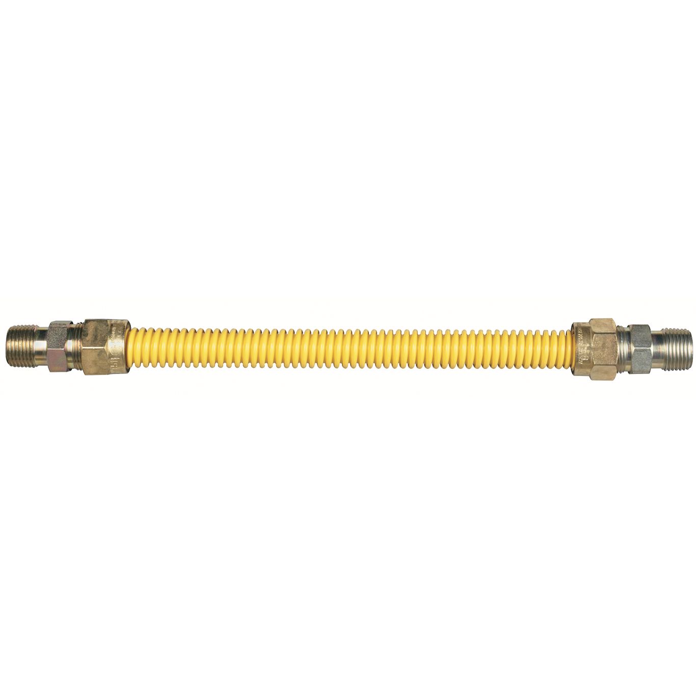 Connector, 1/2 Inch Inner Dia., 3/4 Inch x 3/4 Inch Size, 36 Inch Length, SS