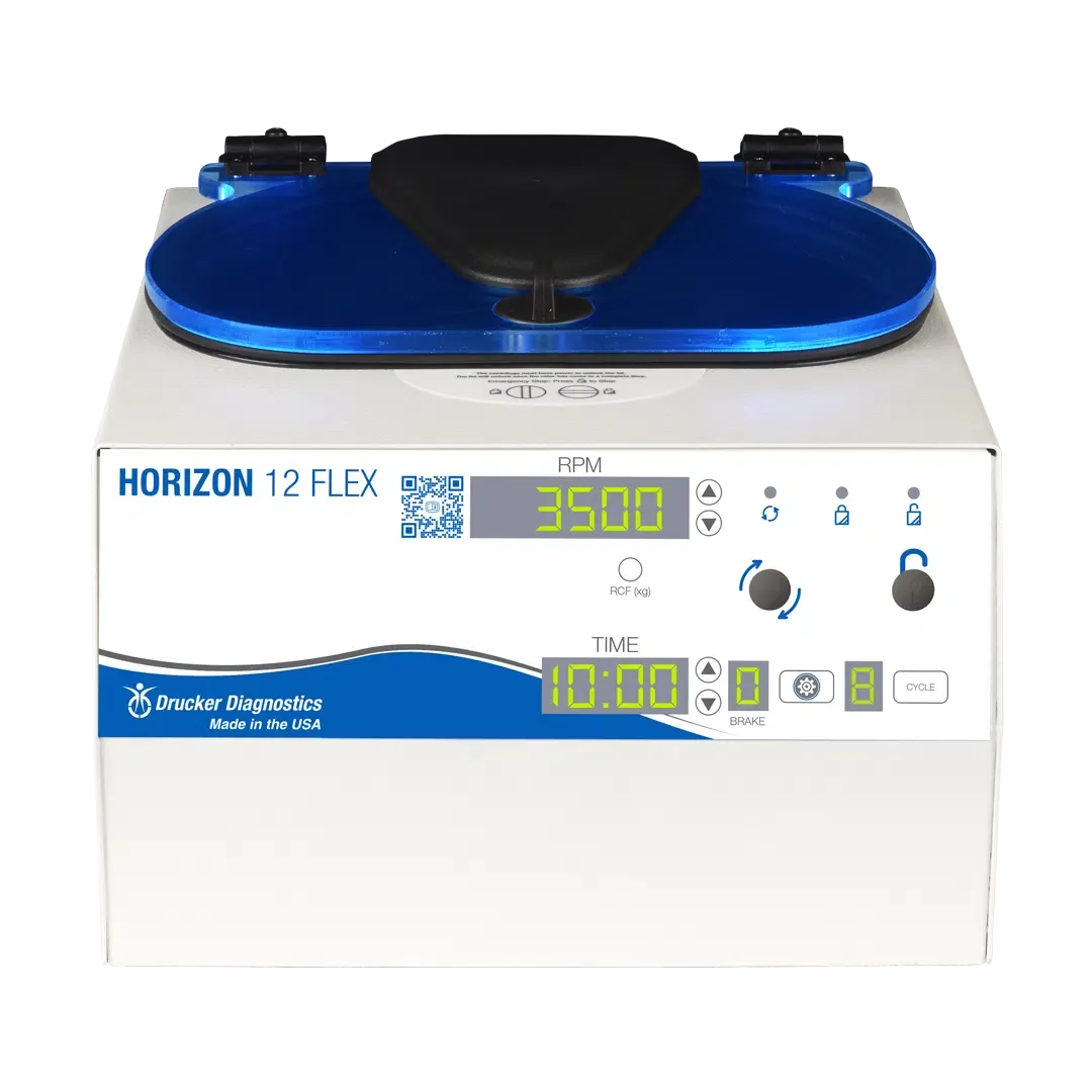 Centrifuge, Programmable Routine, 9 x 15 x 13 Inch Size, 3700 RPM, 12 x 75-100 mm Capacity