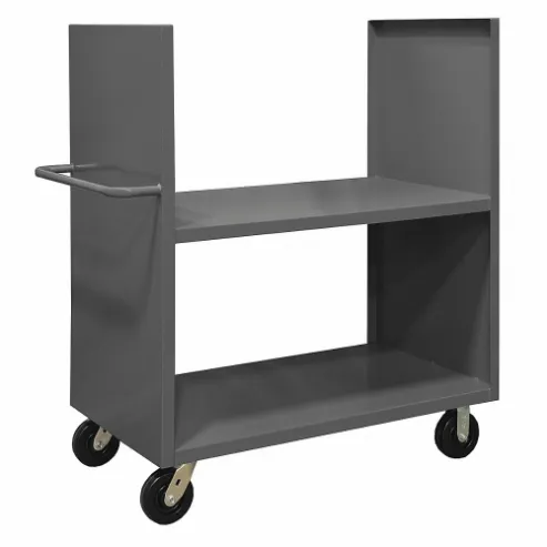 Stock Cart, Heavy Duty, 3 Shelf, Size 48 x 30 Inch