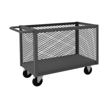 Mesh Box Truck, 4 Sided, Tubular Handle, Size 36 x 24 Inch