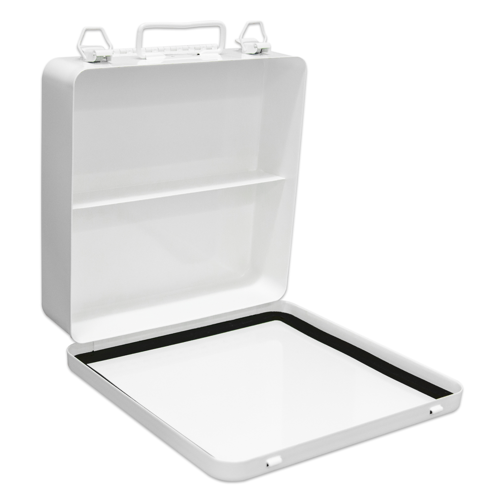 First Aid Kit Box, Horizontal, White, 24 Pack