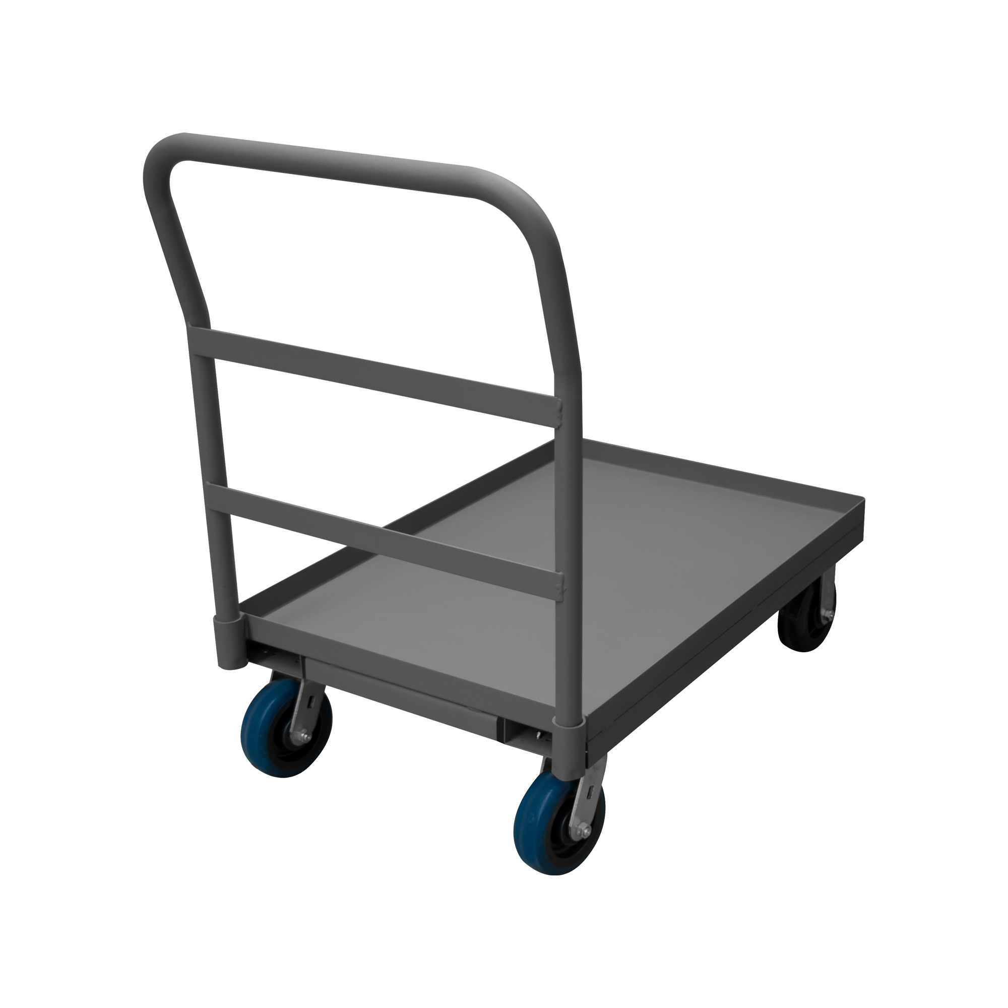 Platform Truck, Lips Up, Capacity 3600 Lbs, Size 24 x 48 Inch