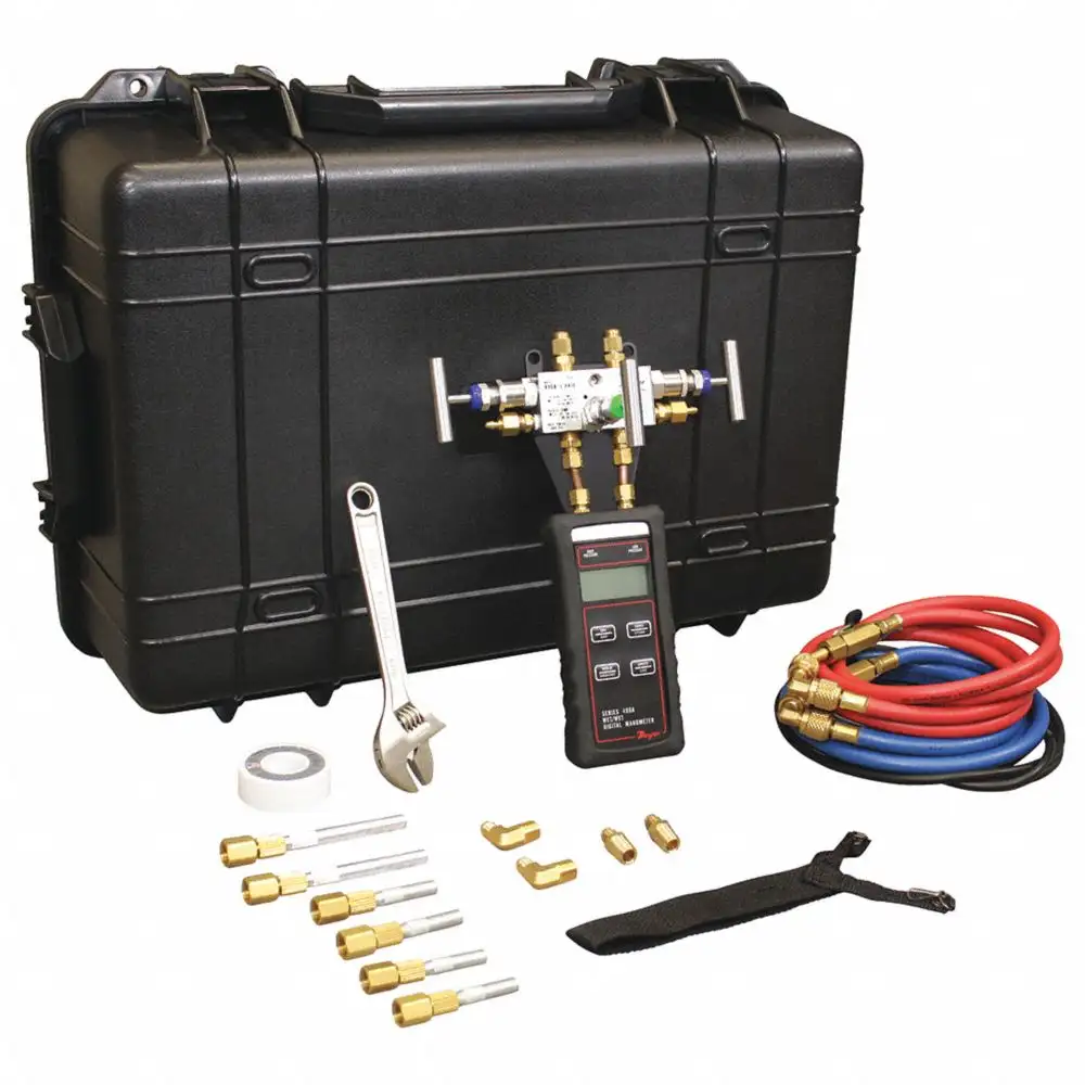 Digital Hydronic Manometer Kit, 60 PSI